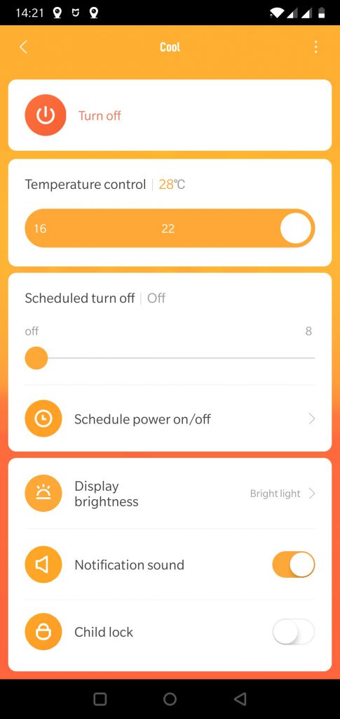 Xiaomi SmartMi Electrische verwarming Mi Home App