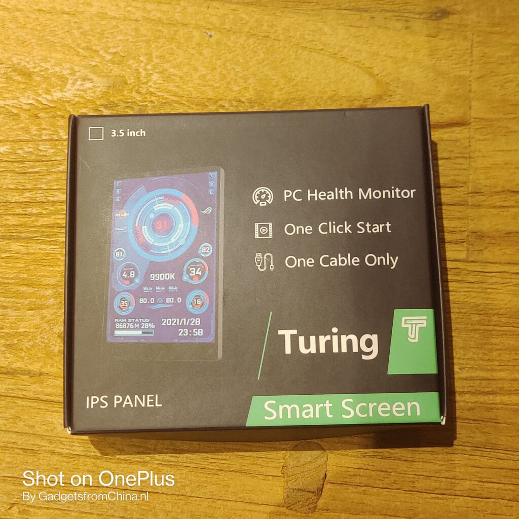 3.5 monitor display Turing Turzx