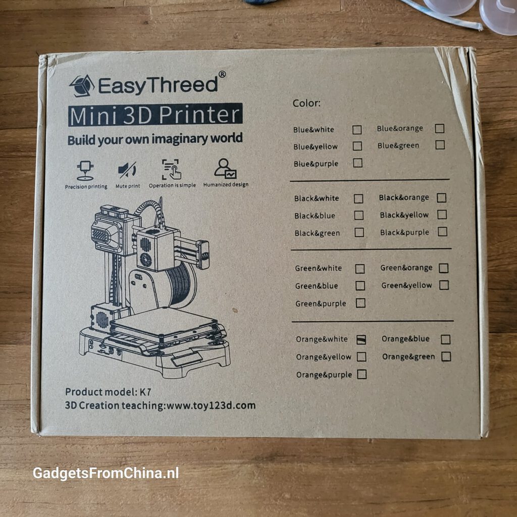 Easythreed K7 3D-printer