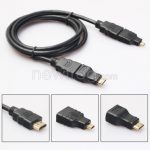 3-in-1 HDMI adapter set