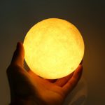 3D Maan LED lamp