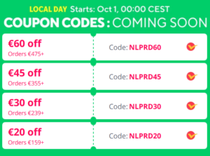 Aliexpress oktober