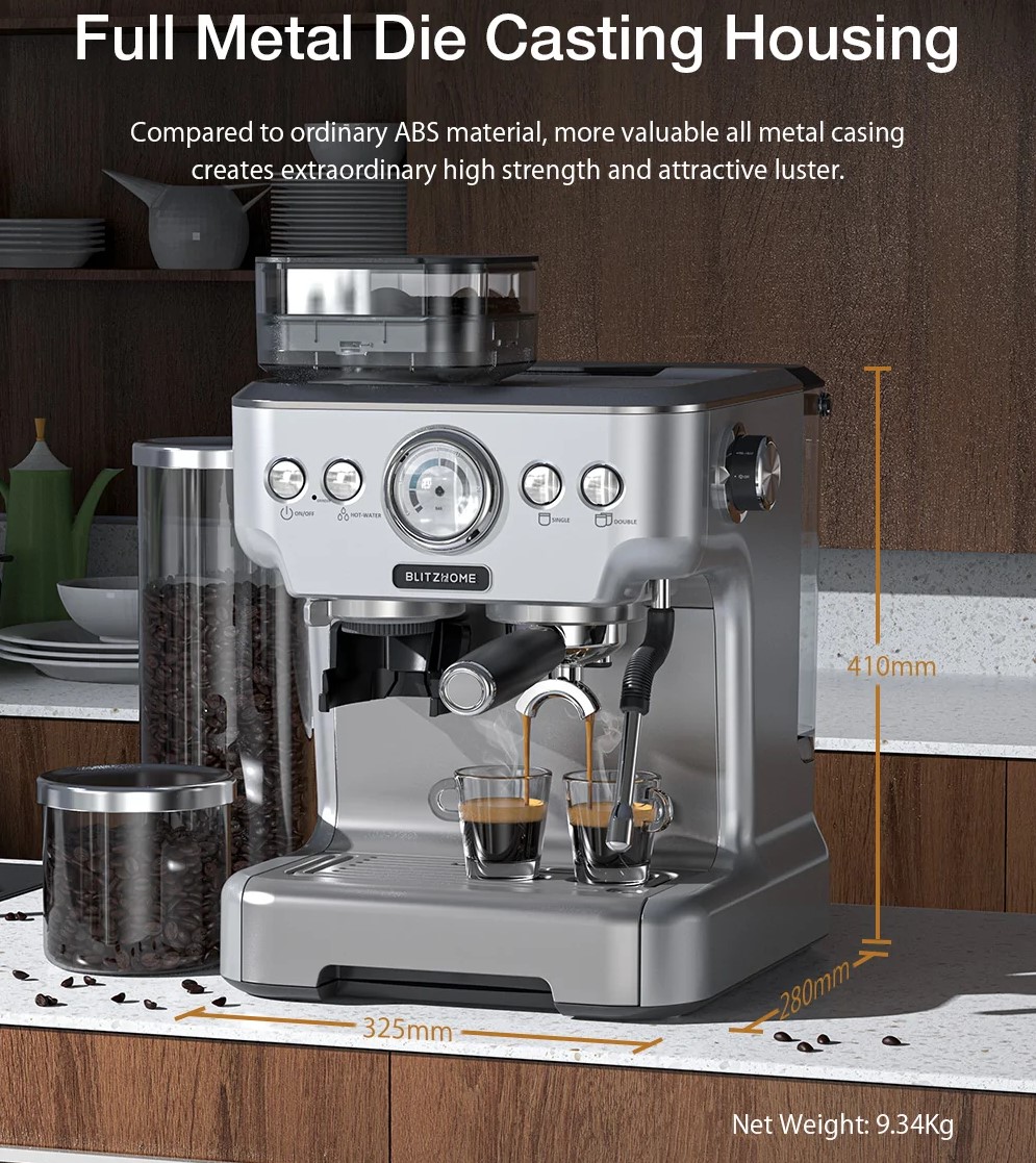 BlitzHome BH-CMM5 Espresso Machine