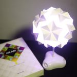 DIY Origami Folding lamp