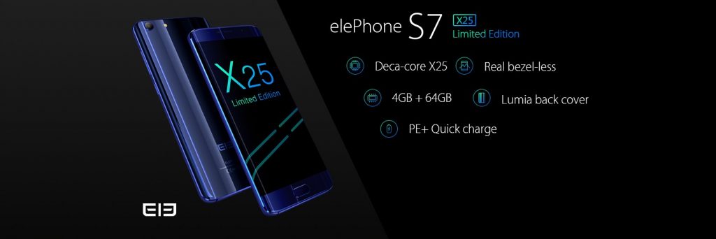Elephone S7 helio X25 Limited Edition