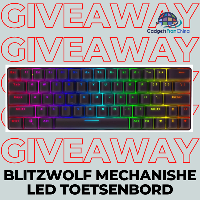 Giveaway BlitzWolf Keyboard 11.11