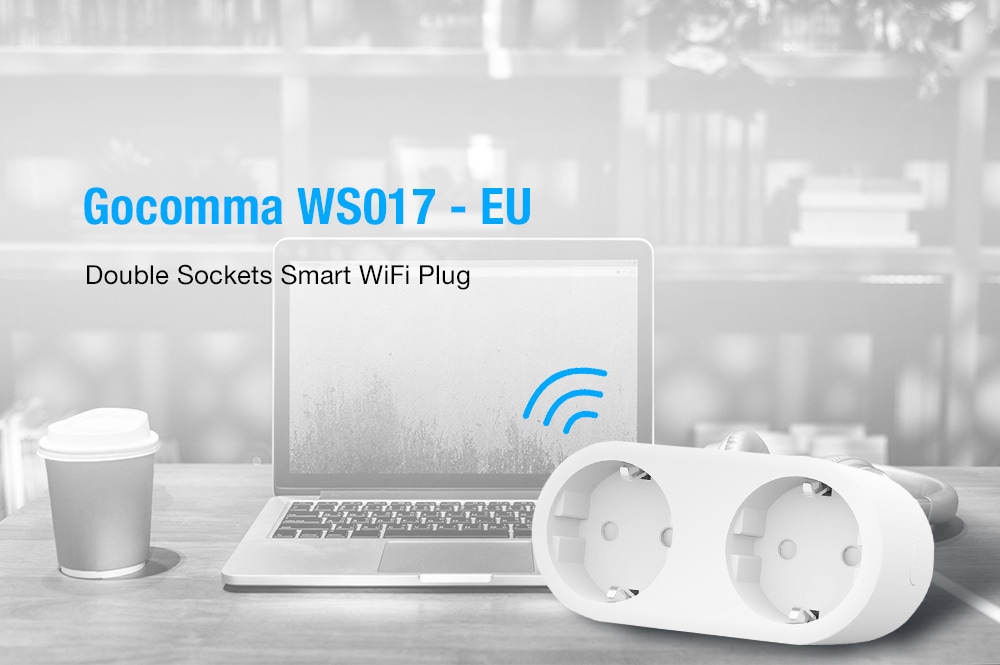 Gocomma WS017 smart dubbel stopcontact