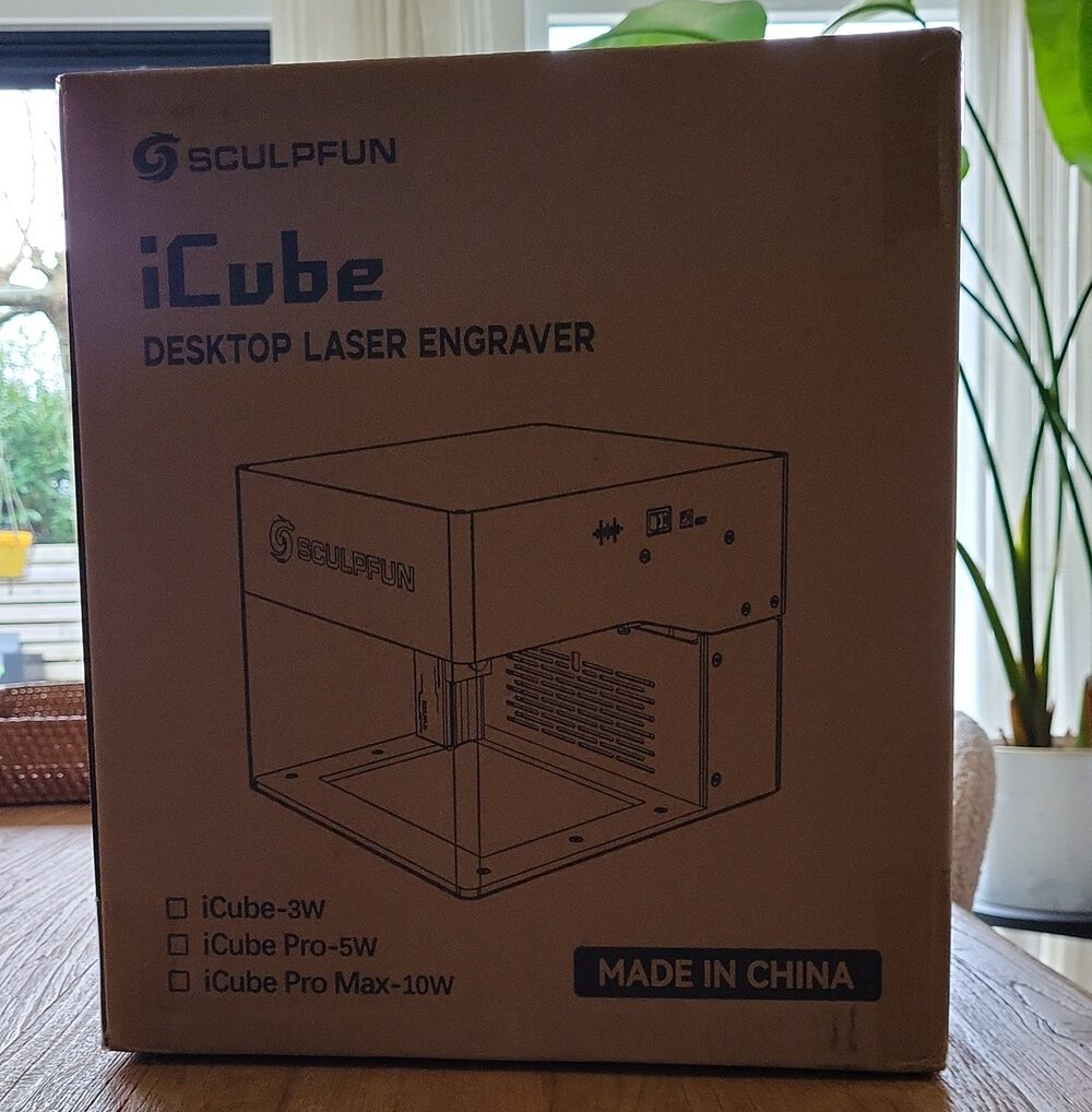 Sculpfun iCube Pro Laser Engraver-Cutter