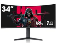 KOORUI 34 inch Curved Gaming Monitor