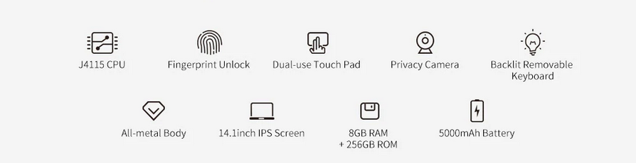 KUU K2 Laptop Notebook Display