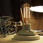 Retro Vintage Keramische lamphouder