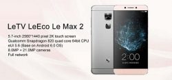 LeTV Leeco LE MAX 2 (x829) 4GB-64GB Smartphone