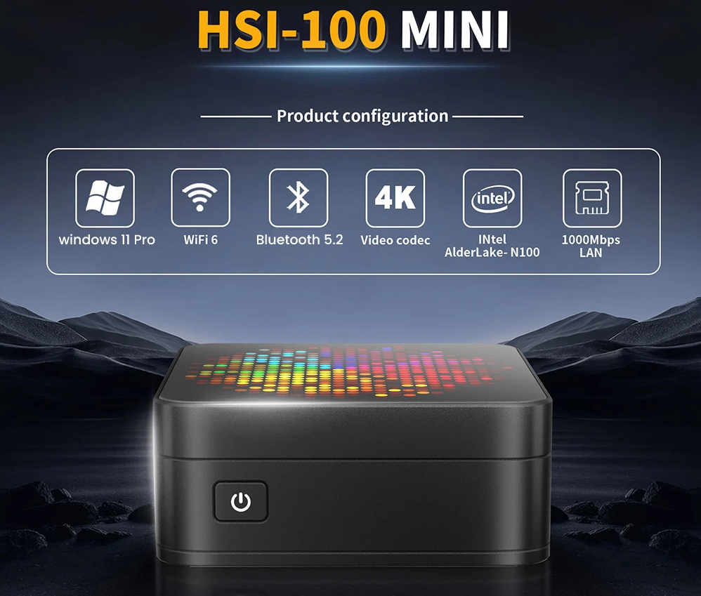 RUPA HSI-N100 Mini PC