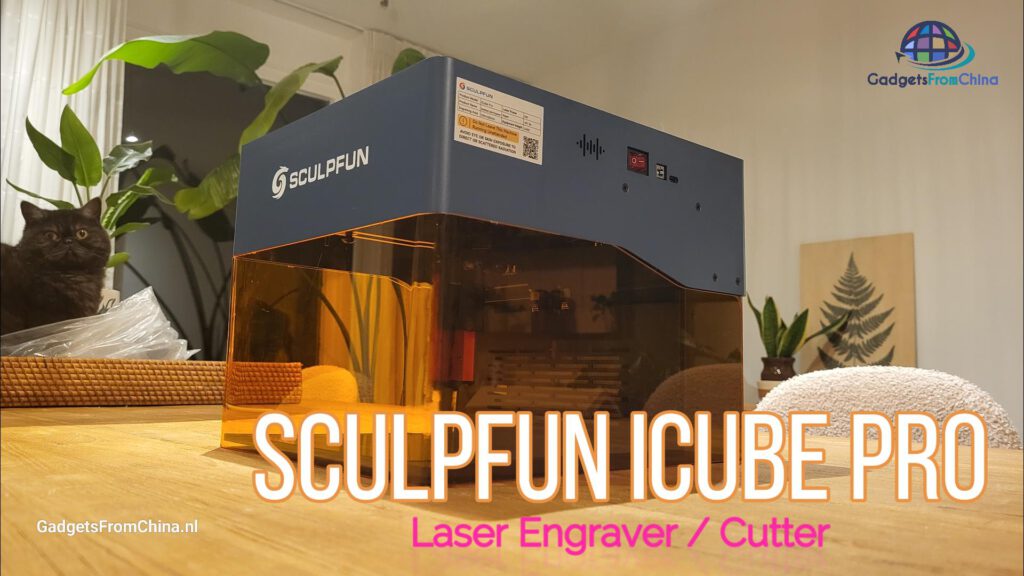 Sculpfun iCube Pro Laser Engraver-Cutter