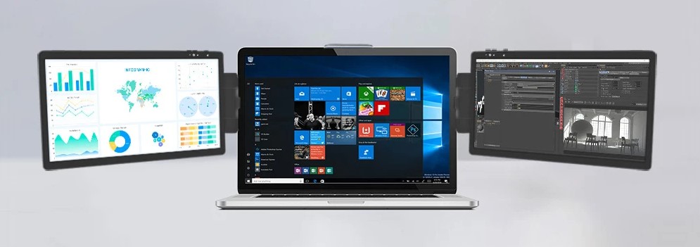 TR116-B Dual monitor extension laptop