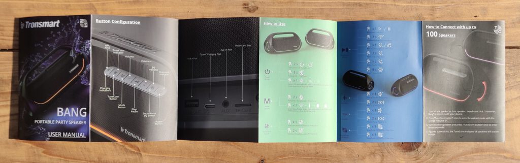 Tronsmart BANG Outdoor Speaker Manual