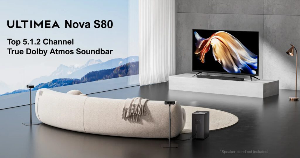 Ultimea Nova S80 Dolby Atmos Soundbar