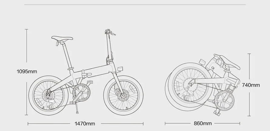 Xiaomi HIMO Z20 elektrische fiets