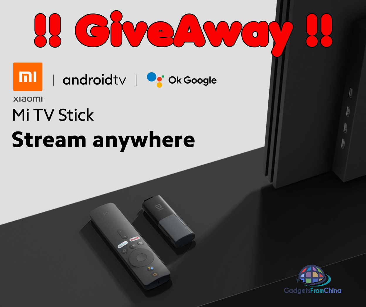 Xiaomi Mi TV Stick GiveAway