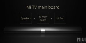 Xiaomi Soundbar met Mediaplayer 