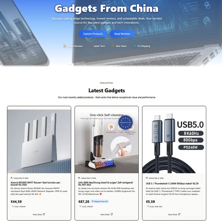 Gadgets From China