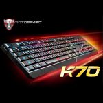 motospeed K70 LED keyboard